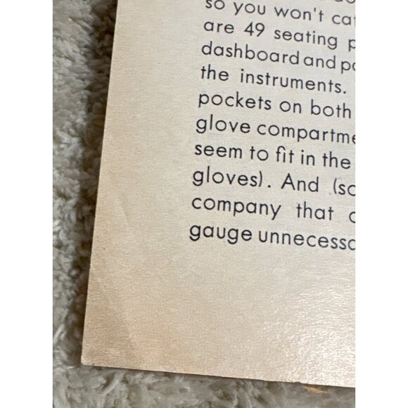 Vintage 1967 Volkswagen Squareback Sedan Advertisement Print Magazine 14 x 10" - Picture 12 of 12